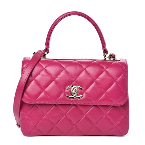 large pink chanel bag